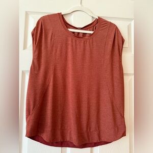 Lululemon Rust Sleeveless Top